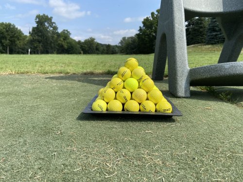 Míče na driving range - 20 košů za 1500 Kč