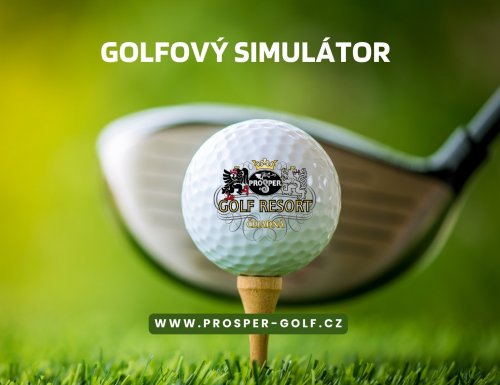 Golfový simulátor - 10 vstupů